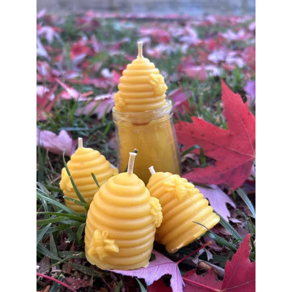 3 Pack Mini Beehive Candles