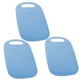 thumbnail image 1 of 3 Pack Mini Kitchen Cutting Board Mats Small Fruit Cutting Board Wheat Straw Plastic Cutting Boards Set Dishwasher Safe - Blue, 1 of 1