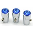 thumbnail image 1 of 3-Pack Mini Toggle Switch 1" Extension with Blue Crystal for Peterbilt 379 359, 1 of 4