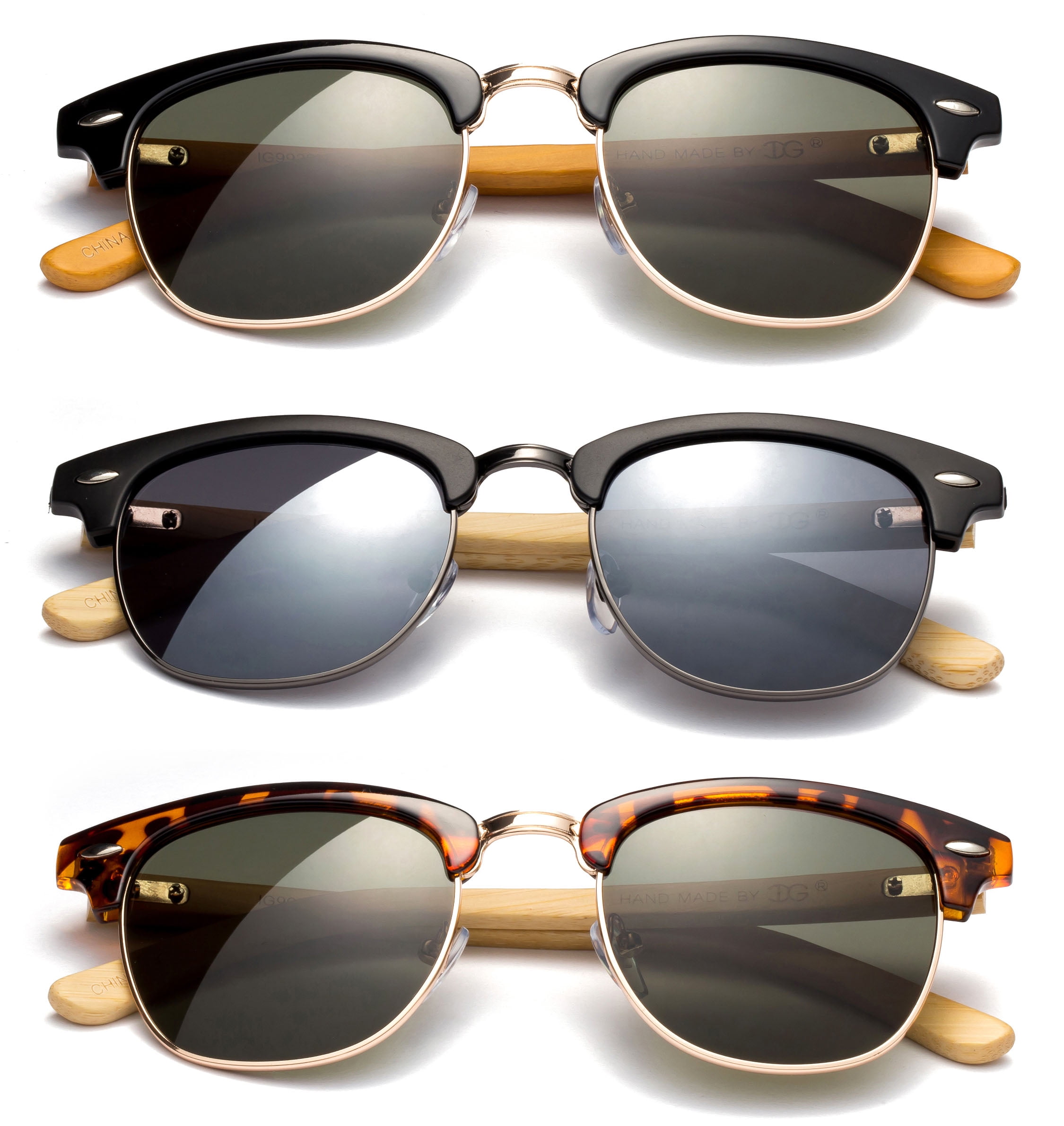 3 Pack Sunglasses for Women Men Vintage Polarized Women Sunglasses Sfd5176164fba4437a1a2f8a7e99c4  main image 2