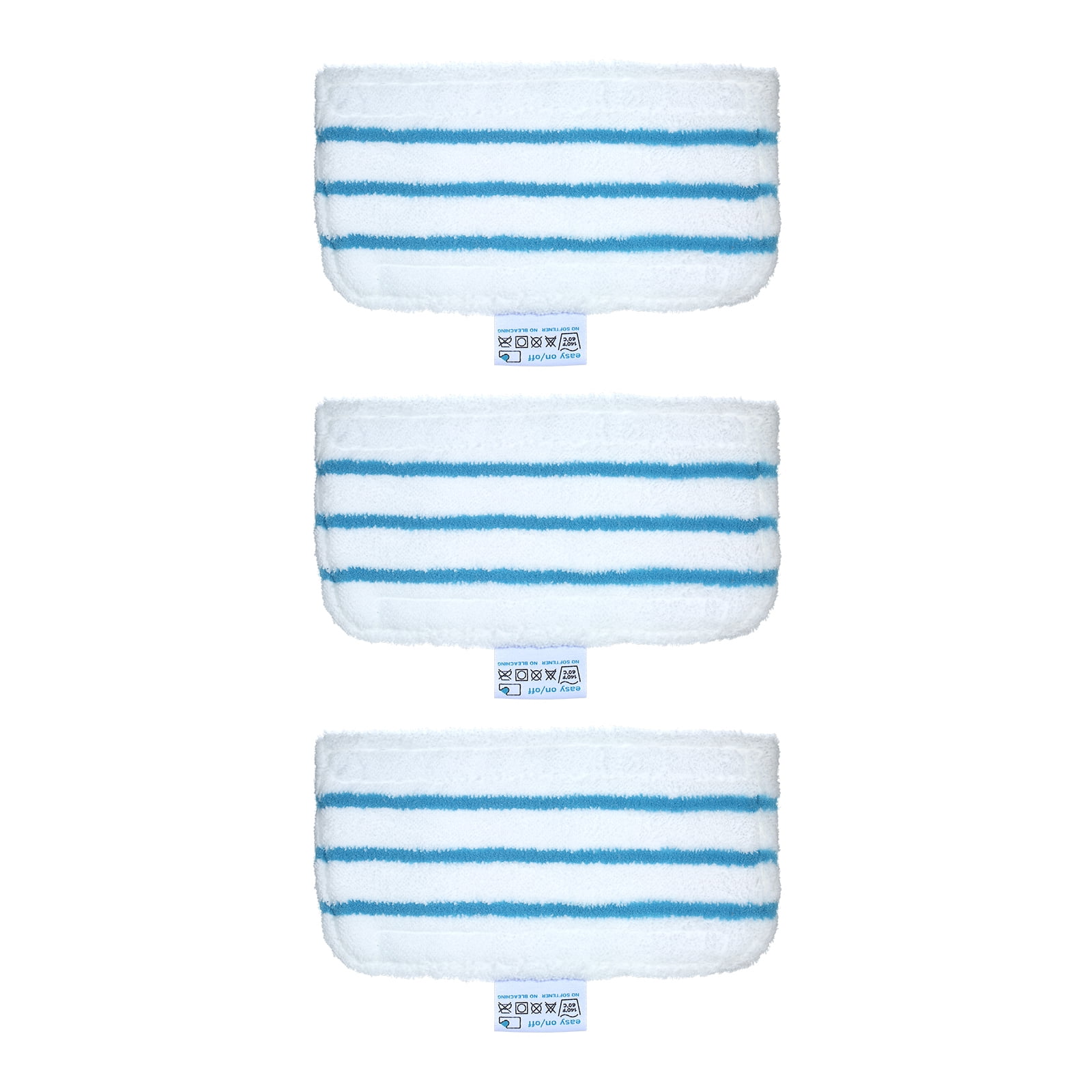 3 Pack Mop Pads Replacement for Black + Decker Steam Mop FSM1610/ FSM1630  Washable Mopping Pad Accessories
