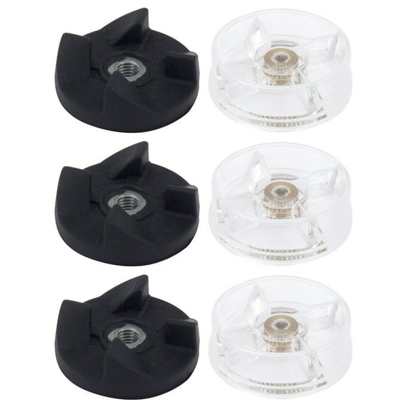 3 Pack Motor Base Gear and Blade Gear Replacement Part Compatible with Magic Bullet 250W Blenders MB1001