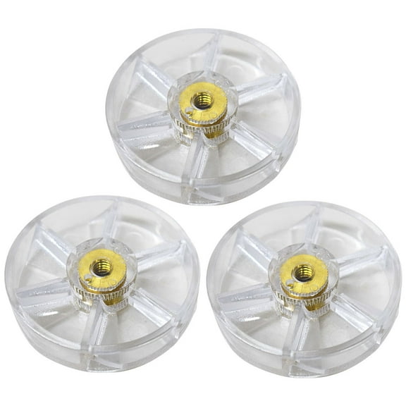 3 Pack Motor Gears Replacement Part Compatible with NutriBullet 600W 900W Blenders NB-101B NB-101S NB-201