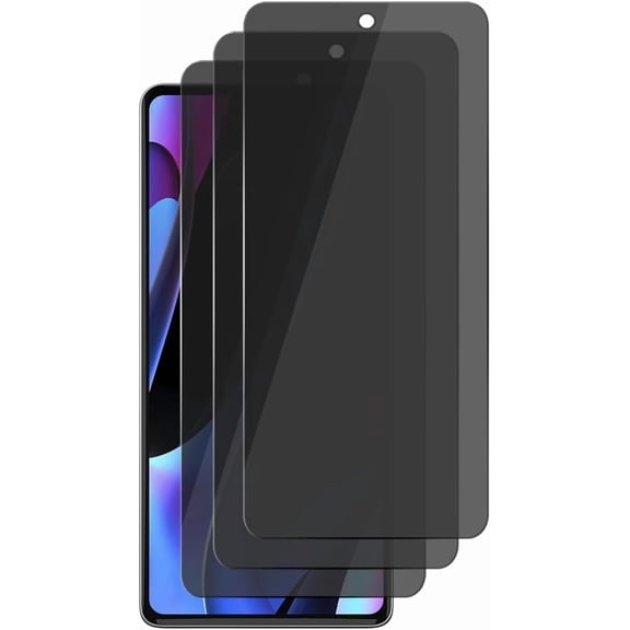 (3 Pack) For Motorola Edge+ (2022) / Edge Plus/Edge Plus 5G UW (2022) / Edge 30 Pro Privacy Screen Protector Anti Spy Private Tempered Glass, Anti Scratch