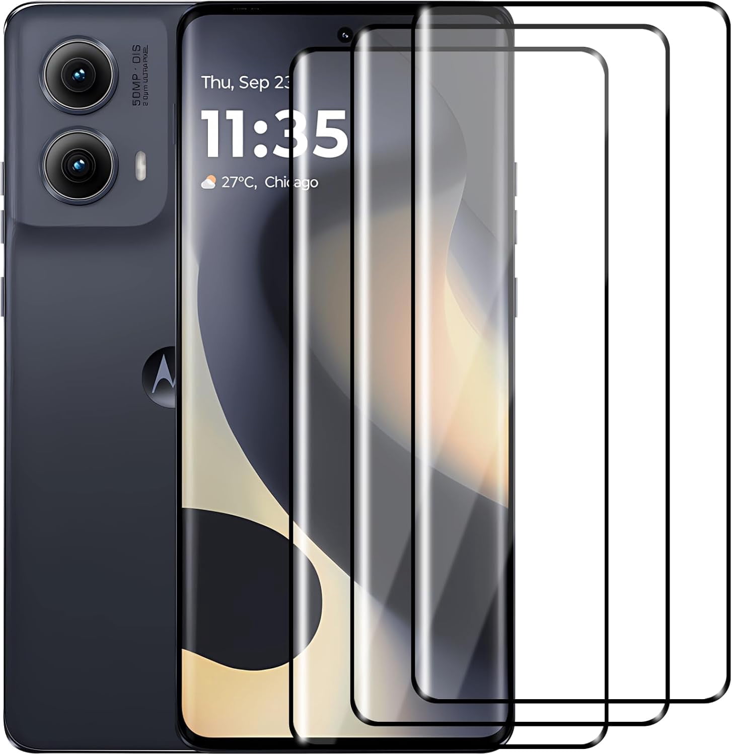 Moto G Play 5G 2024 Tempered Glass Screen Protector 6 Per Pack