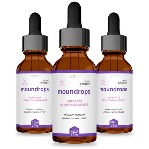 (3 Pack) MounDrops - Moun Drops Liquid Supplement