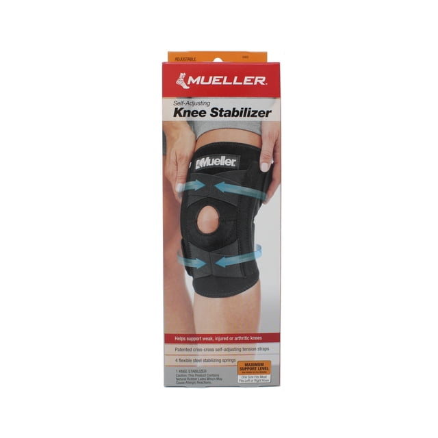 Mueller Sport Care Fascia Sottorotulea Jumpers Knee - Regolabile, Taglia Unica, Per Tendinite E Dolore Rotuleo