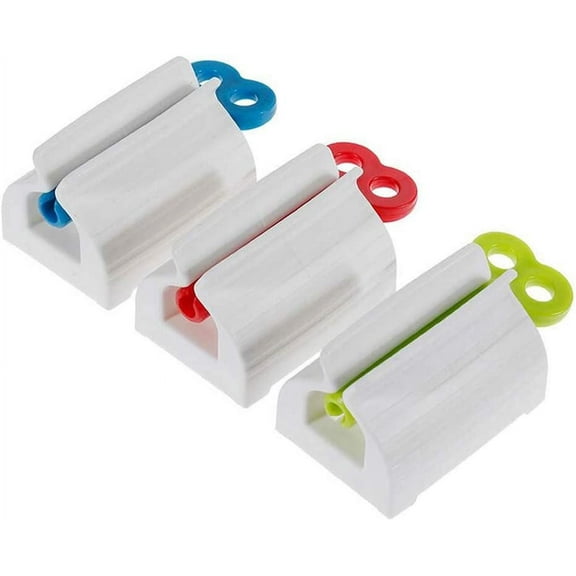 3 Pack Multi Purpose Tube Squeezer Dispenser Bathroom Toothpaste Holder,Hair Color Dye/Cosmetic/Oil Paint Squeezer