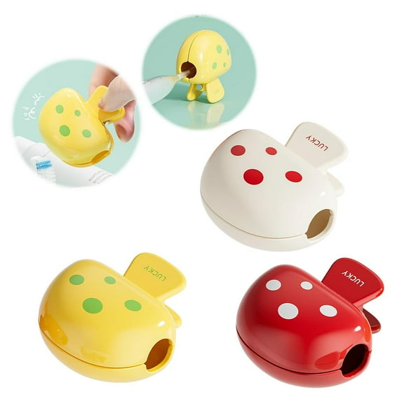 3 Pack Mushroom Toothbrush Covers, Tooth Brush Cover Cap Portable Protective Electric Toothbrush Cover with Strong Spring Clip