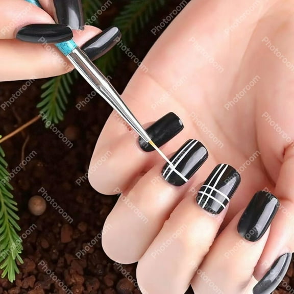 3 Pack Nail Art Line Drawing Pens for Flower Designs Stroke Pens for Nail Salons