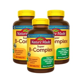 3 Pack | Nature Made Super B-Complex, 460 Tablets