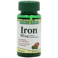 thumbnail image 1 of 3 Pack - Nature's Bounty Iron 65 mg Tablets 100 Tablets Each, 1 of 1