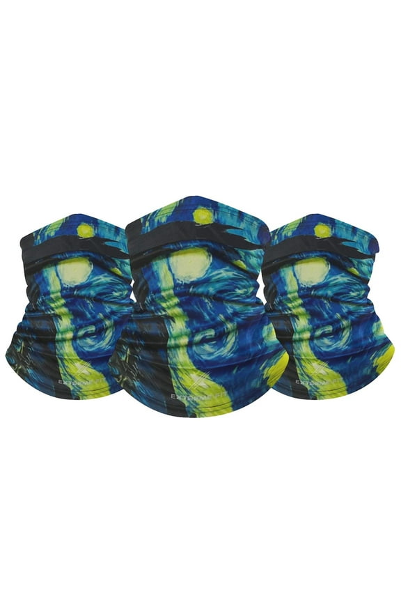 3-Pack Neck Gaiter - Famous Painting