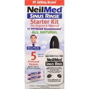 3 Pack Neilmed Sinus Rinse Starter Kit