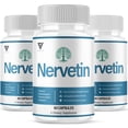 thumbnail image 1 of (3 Pack) Nervetin Nootropic Supplement, Nervetin Maximum Strength (180 Capsules), 1 of 9