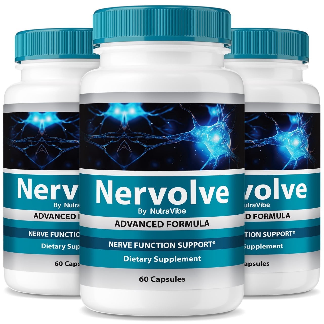 (3 Pack) Nervolve Nerve Health Capsules – Daily Support Pills for Nerve ...