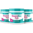 thumbnail image 1 of (3 Pack) Neuromax Plus – Daily Formula with a Natural Blend to Help Maintain Focus, Memory & Concentration | Clean, Gentle, Easy-to-Take Powder for Everyday Sharpness (90 Servings), 1 of 10