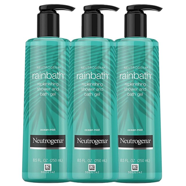 (3 Pack) Neutrogena Rainbath Replenishing and Cleansing Shower and Bath