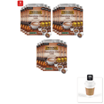 thumbnail image 1 of 3 Pack | New Twinings Chocolate Chai Latte Tea 60 K-Cup Pods For Keurig, 10 Count (Pack Of 6), Velvety Smooth Cocoa With Real Spiced Tea, Caffeinated & 3x 12oz Disposable Coffee Cup with Lid & Sleeve, 1 of 5