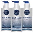 thumbnail image 1 of 3 Pack - Nivea Men Breathable Body Lotion, 48 Hour Hydrating Lotion, 13.5 Fl Oz each/Bottles, 1 of 7