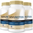 thumbnail image 1 of (3 Pack) NovuMotion Capsules – Natural Joint Support Formula for Flexibility, Mobility & Confidence in Movement | Daily Formula for Comfort, Recovery & Active Lifestyle (180 Capsules), 1 of 10