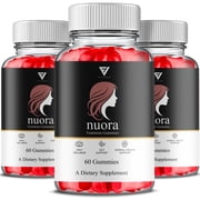 3 Pack Nuora Feminine Gummies, Nuora Feminine Healthand Overall Wellness Support 180 Gummies