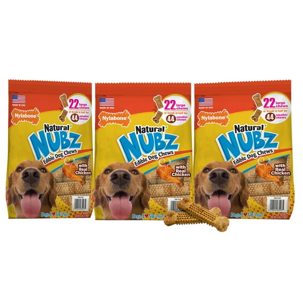 Nylabone nubz dog chews best sale