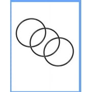 (3 Pack) O-Ring Replacements for Standard 10" Reverse Osmosis Water Filter Housings, Universal Fit Kit