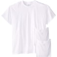 thumbnail image 1 of Fruit of the Loom Men's Big Size Crew T-Shirts (Pack of Three) (White, Small), 1 of 1