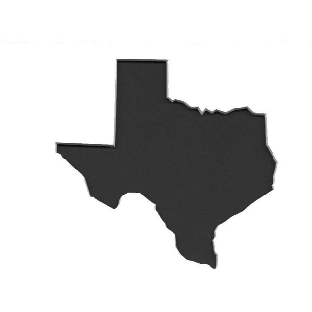 3 Pack Of Square Texas State Stencils Made From 4 Ply Mat Board 12X12