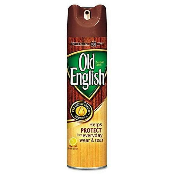 3 Pack Old English Aerosol Furniture Polish Protection of Wood Lemon 12.5oz Each
