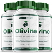 3 Pack Olivine - Keto Weight Loss Formula - Energy & Focus Boosting Dietary Supplements for Weight Management & Metabolism - Advanced Fat Burn Raspberry Ketones Pills - 180 Capsules