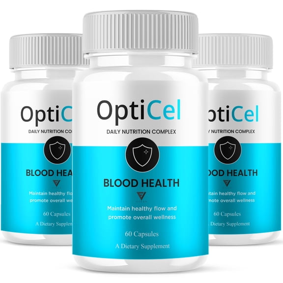 (3 Pack) Opticel Blood Support, Opti cel Formula (180 Capsules)