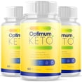 thumbnail image 1 of (3 Pack) Optimum Keto - Supplement for Weight Loss - Energy & Focus Boosting Dietary Supplements for Weight Management & Metabolism - Advanced Fat Burn Raspberry Ketones Pills - 180 Capsules, 1 of 8