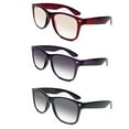 thumbnail image 1 of 3 Pack Over Size Tinted Lens Sun Reader for Women Big Frame, Red, Purple & Black +2.00, 1 of 1