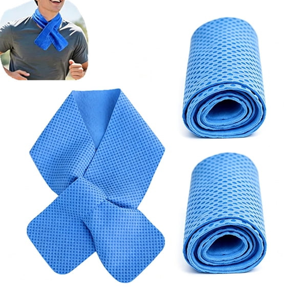 3 Pack PVA Cooling Towels for Neck and Face,Instant Ice Cooling Neck Wraps with UPF 50+,Reusable Snap Cooling Rags Long-Lasting for Hot Weather,Mini Neck Coolers for Summer Heat