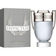 3 Pack - Paco Rabanne Invictus Eau de Toilette Spray For Men 3.4 oz