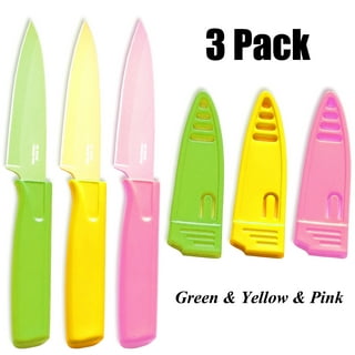 PATIKIL Knife Sheaths for Kitchen Knife for 3.5 Paring Knife, 2 Pcs Knife  Edge Guard, Knife Sheath Covers Sleeves, Feather Fruit Knife Set, Red