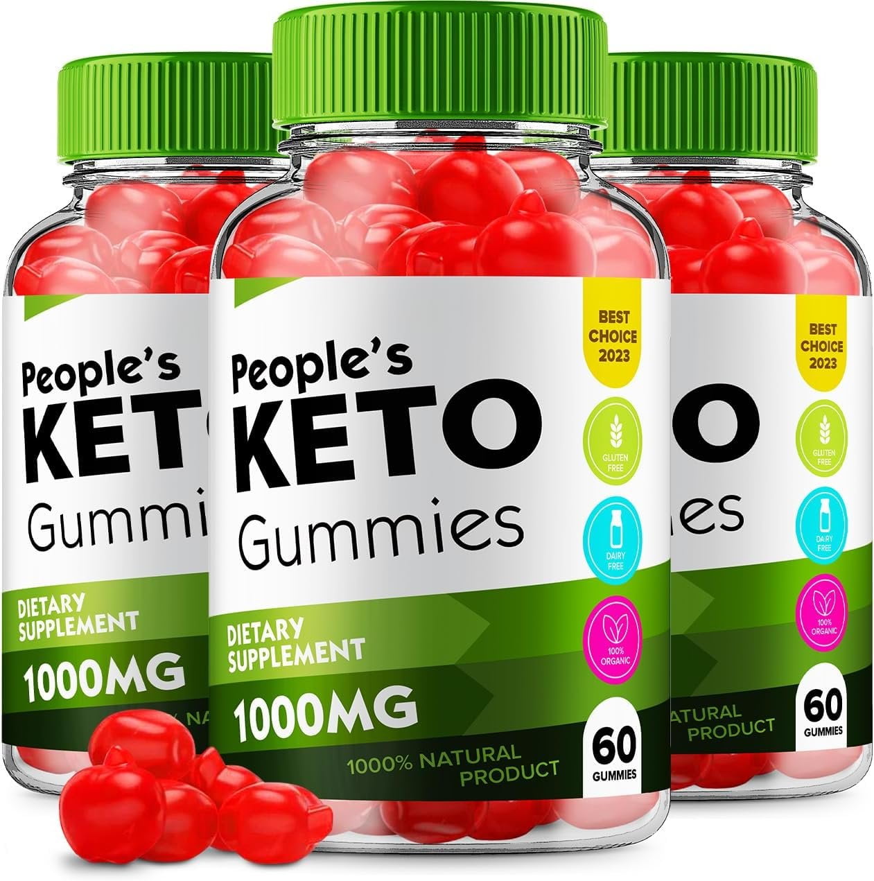 3 Pack Peoples Keto ACV Gummies Official Keto People ACV Advanced