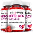 thumbnail image 1 of (3 Pack) Perma Health Keto ACV Gummies - Supplement for Weight Loss - Energy & Focus Boosting Dietary Supplements for Weight Management & Metabolism - Fat Burn - 180 Gummies, 1 of 3