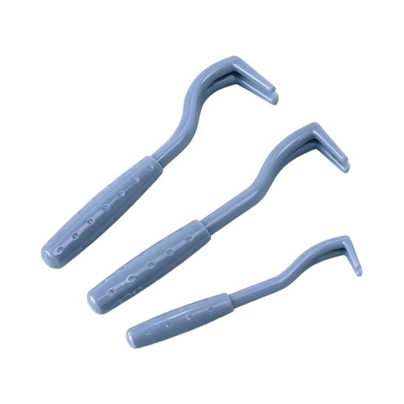 3 Pack Pet Tick Remover Tools - Stainless Steel Tick Hooks for Dogs Cats, Safe Flea Tick Removal Tweezers for Home Outdoor Use - for Small Medium Large Pets