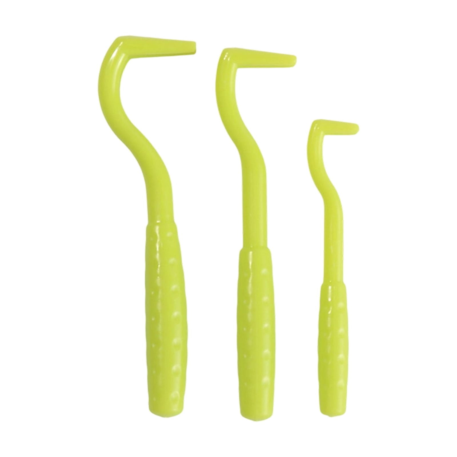 3-Pack Pet Tick Remover Tools - Tick Hooks for Dogs Cats, Green Flea ...