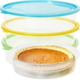 3 Pack Pie Containers, Clear Plastic Food Storage Containers, Pie
