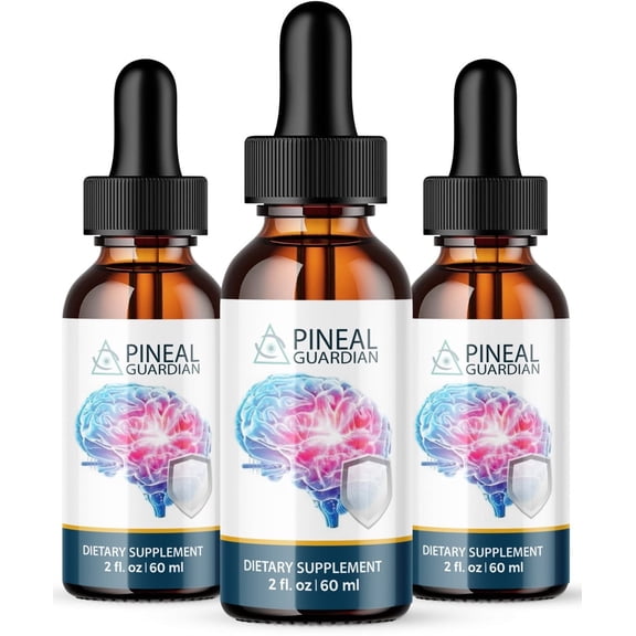 (3 Pack) Pineal Guardian Drops, All-Natural Blood Support Supplement, Advanced Formula for Optimal Health, Maintain Energy and Well-Being, PinealGuardian Reviews