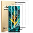 3 Pack for Pixel 7 Pro Screen Protector, 9H Tempered Glass, Ultrasonic ...