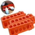 thumbnail image 1 of 3 Pack Plastic Flip-Top Poultry Feeder Tray, Chick Feeding Trough for Baby Chicken, Ducklings, Quail, Pigeons and Small Birds – Spill-Resistant Farm Feeder (3PCS), 1 of 6
