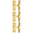 thumbnail image 1 of CIMAXIC Golden 90 Degree Barn Gate Latch, Right Angle Bolt, Easy to Use, 3Pcs, 1 of 6