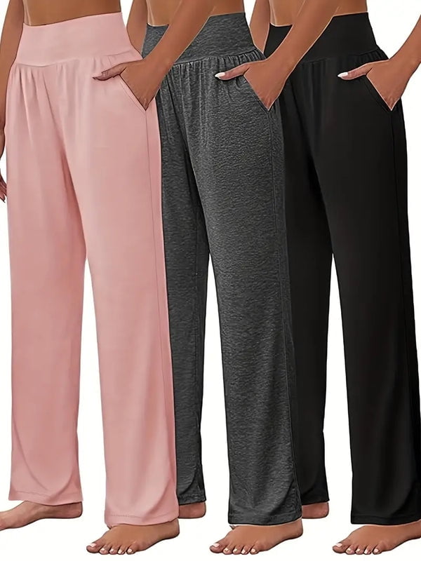 3 Pack Plus Size Sports Pants