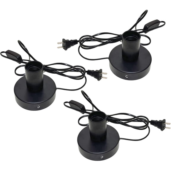 Jashem Light Bulb Socket 3 Count